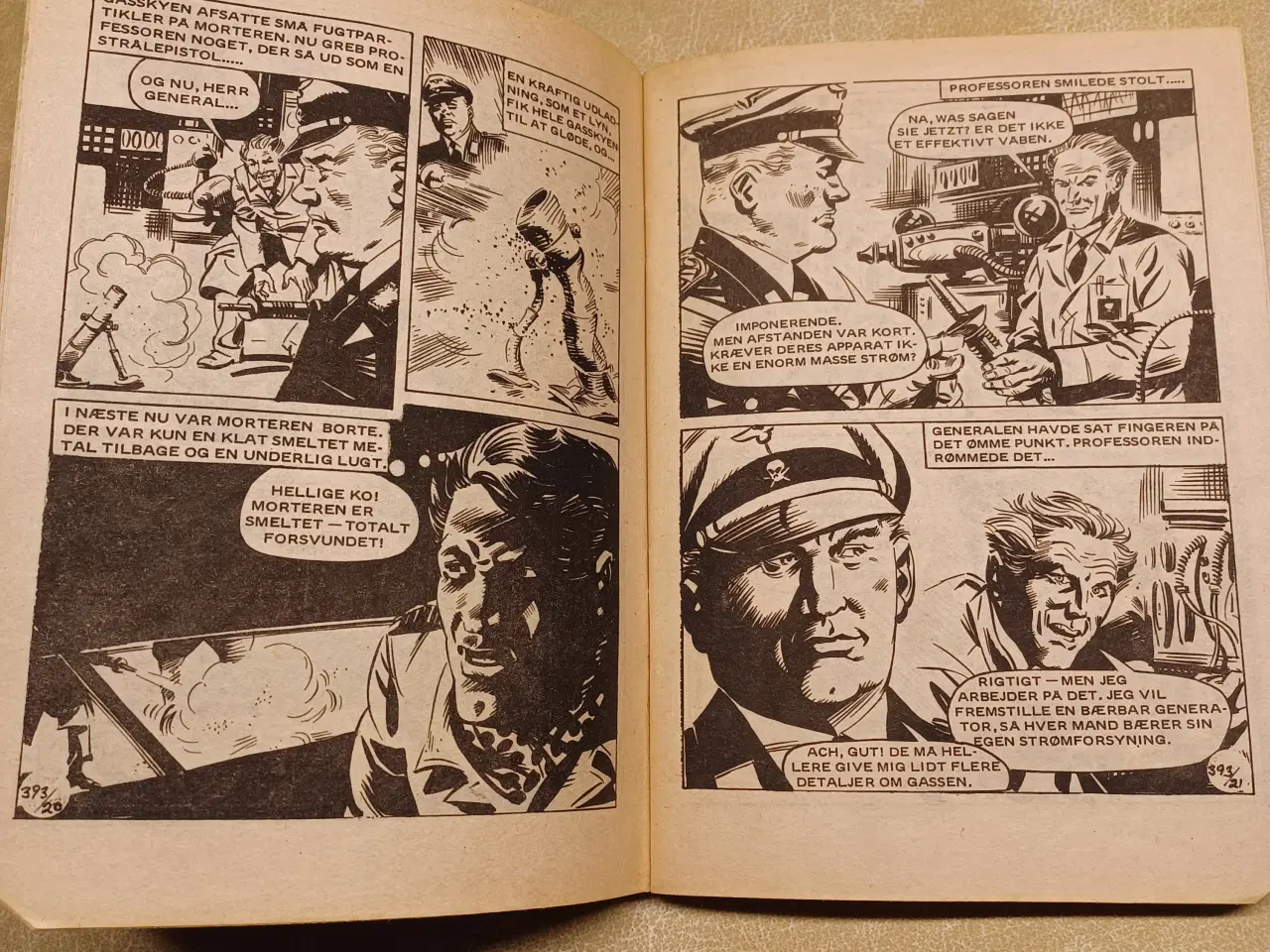 Billede 2 - "Kampflyver" tegneserie fra 1980