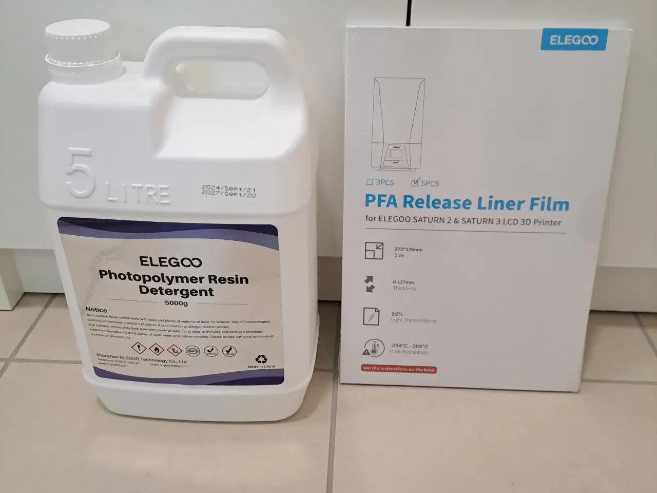 Billede 6 - Ny 3D printer resin 12K + div. udstyr