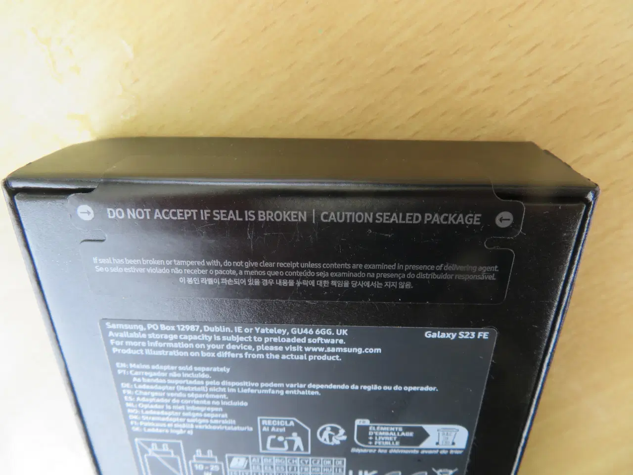 Billede 3 - Galaxy S23FE Smartphone i ubrudt emballage