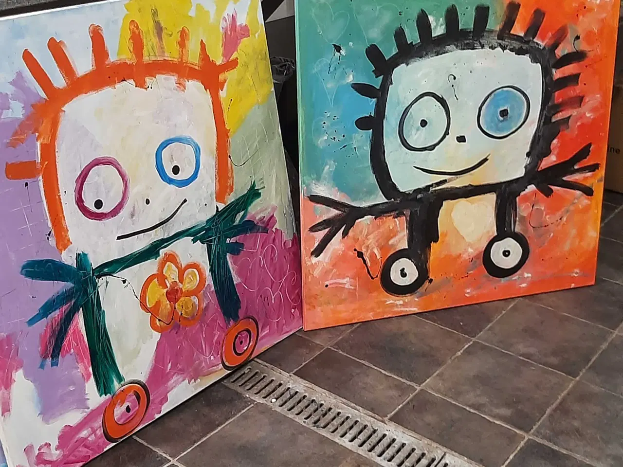 Billede 15 - Akryl malerier, evt bud