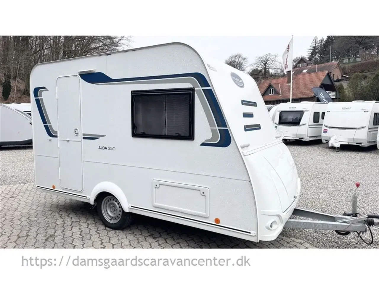 Billede 2 - 2021 - Caravelair ALBA 350   Dobbeltseng-Lille let rejsevogn