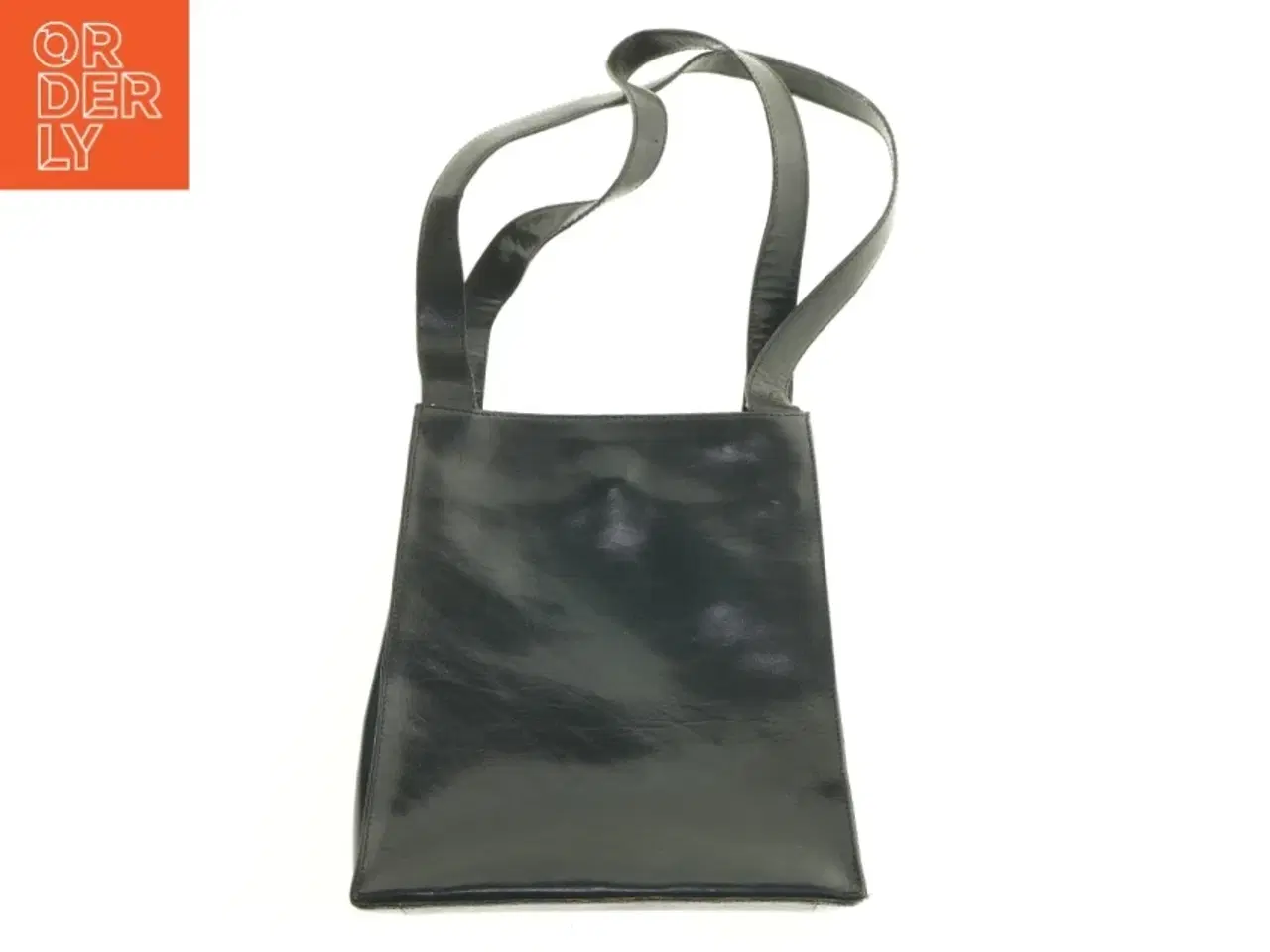 Billede 2 - Sort skuldertaske fra Amica (str. 30 x 30 x 11 cm)