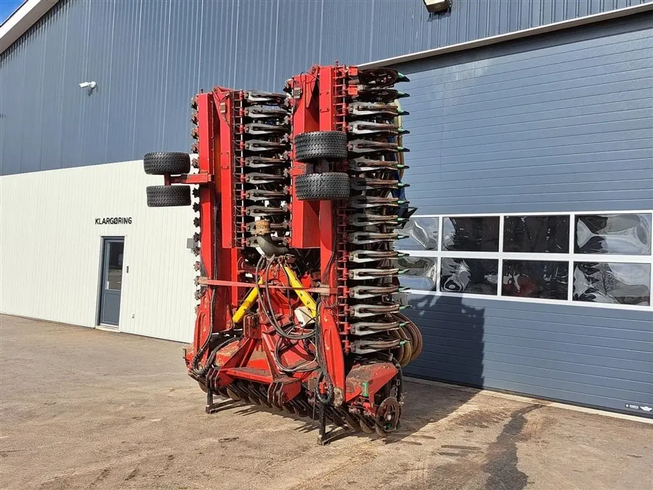 Billede 3 - Vredo ZB3 12068 Der er monteret 2 X 2 støttehjul i front.
