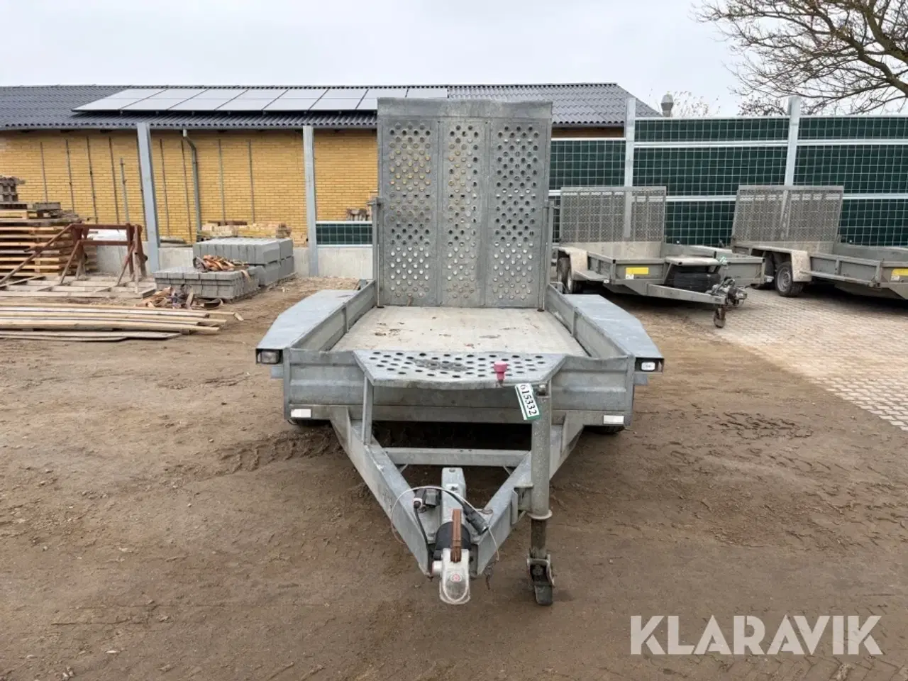 Billede 8 - Maskinetrailer Gewe 2700GV 2700kg - 2-akslet