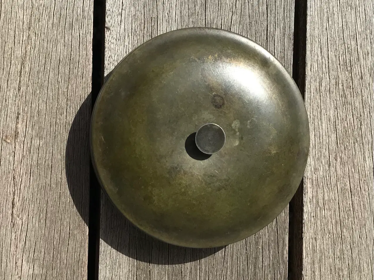 Billede 3 - Bonbonniere / lågkrukke af bronze