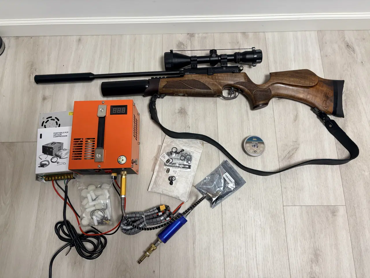 Billede 11 - PCP luftgevær BSA R10  .177  10skud magasin 