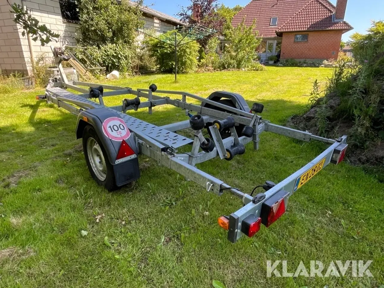 Billede 2 - Bådtrailer BRENDERUP A05 20 fod