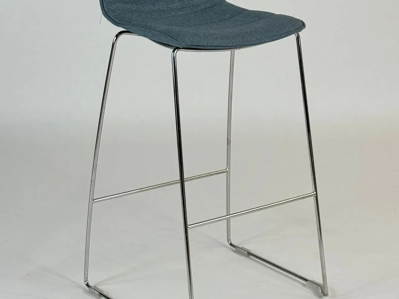 Billede 1 - Moschella Cable Barstol – Blå