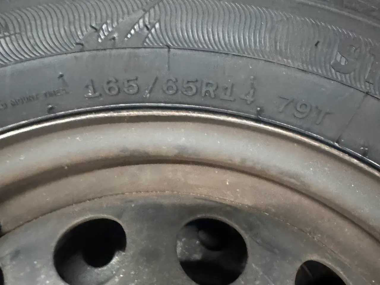 Billede 2 - 4x100 vinterhjul med nye dæk