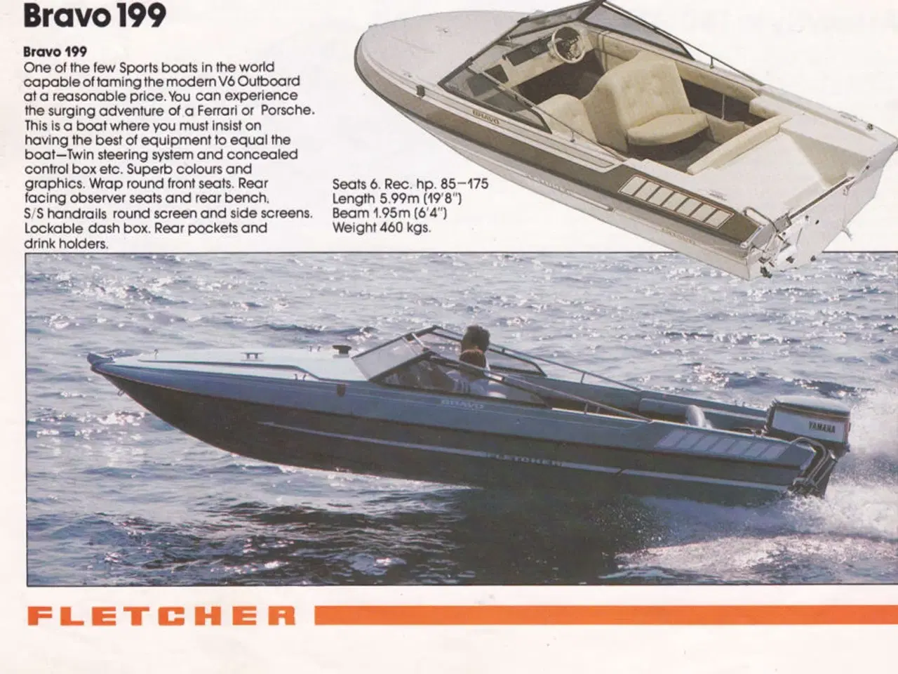 Billede 7 - Speedbåd Fletcher Bravo 199 150hk