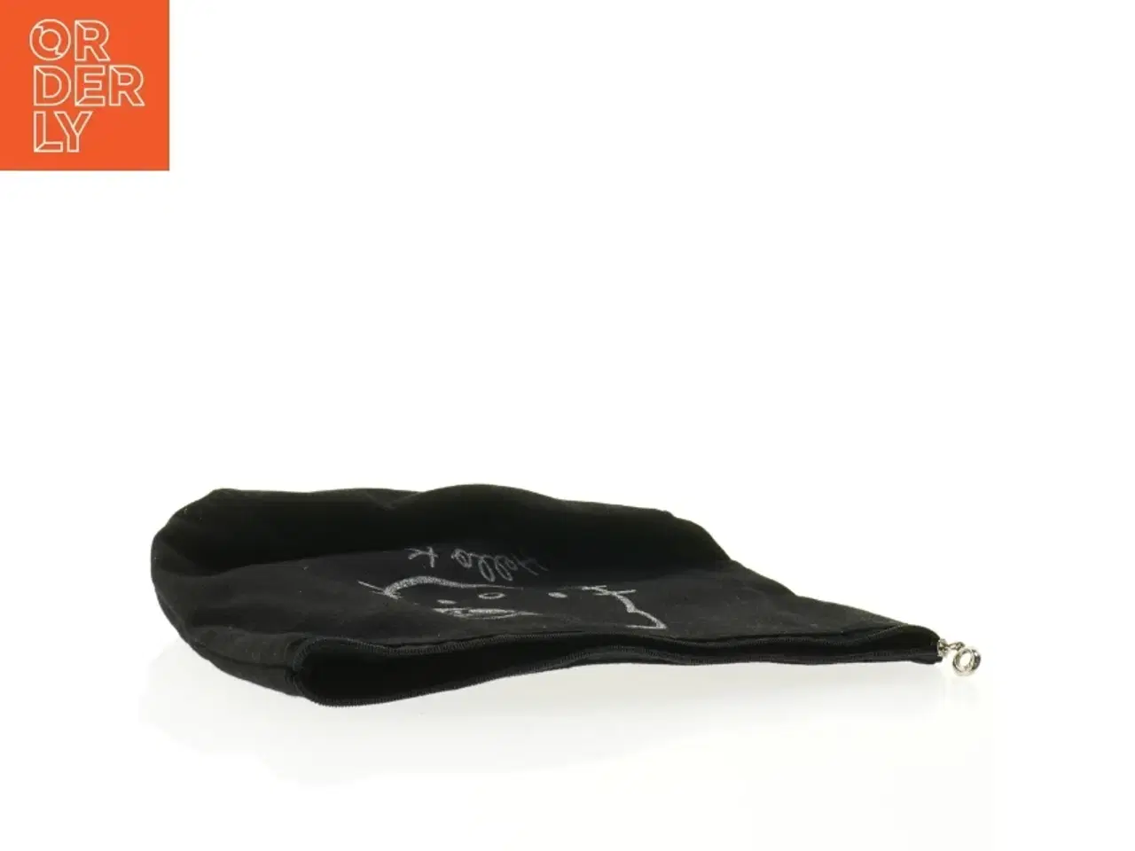 Billede 4 - Sort kanvas kosmetikpung fra Hello Kitty (str. 27 x 19 cm)