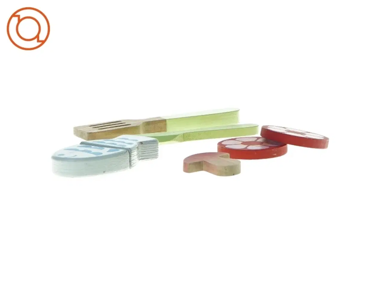 Billede 2 - Køkkenlegetøj og legemad i træ