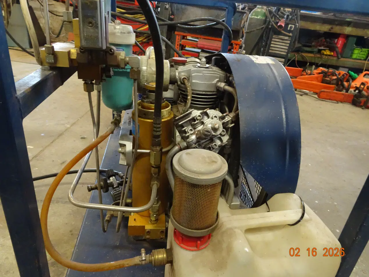 Billede 4 - Baur højtykskompressor til fyldning af dykkerflask