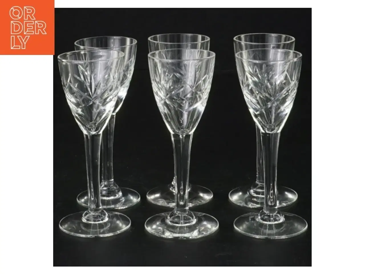 Billede 1 - Krystalglas (str. 10 x 4 cm)