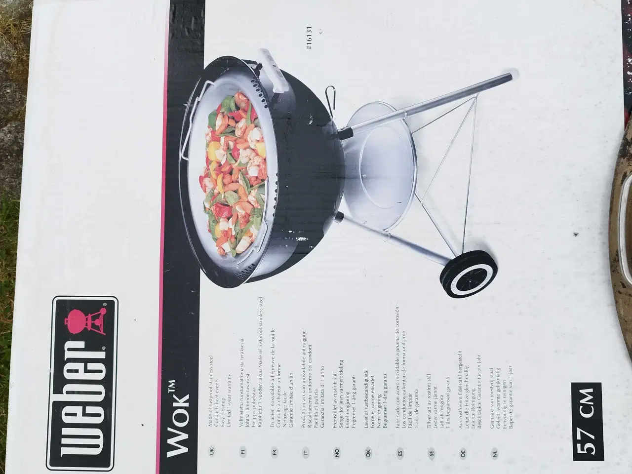 Billede 2 - Weber Wok Ø57 cm 