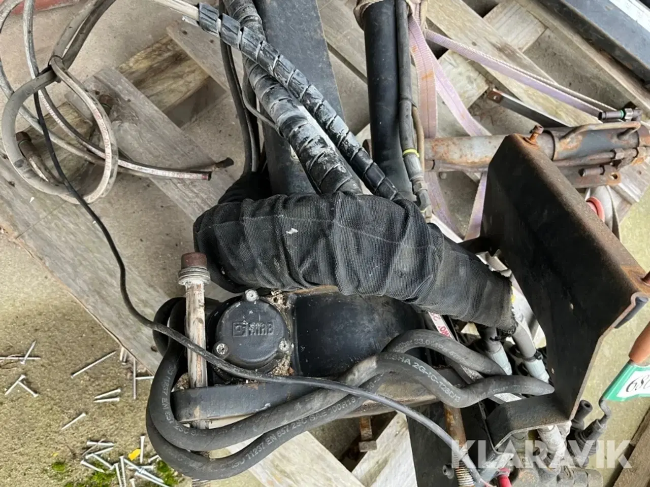 Billede 10 - Lad kran Hiab 008T