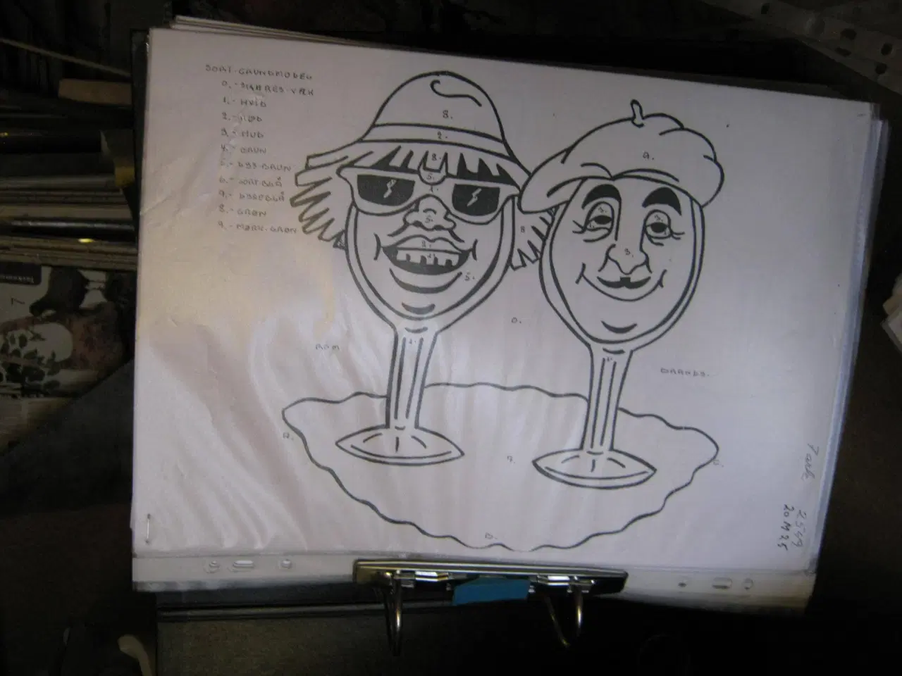 Billede 3 - Papirklip. 5 store A 4 mapper