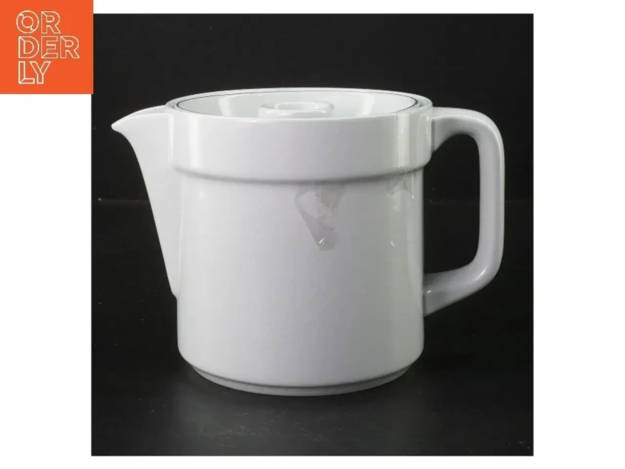 Billede 1 - Porcelæn tekande fra blå kant(str. 12,5 cm) fra aluminia