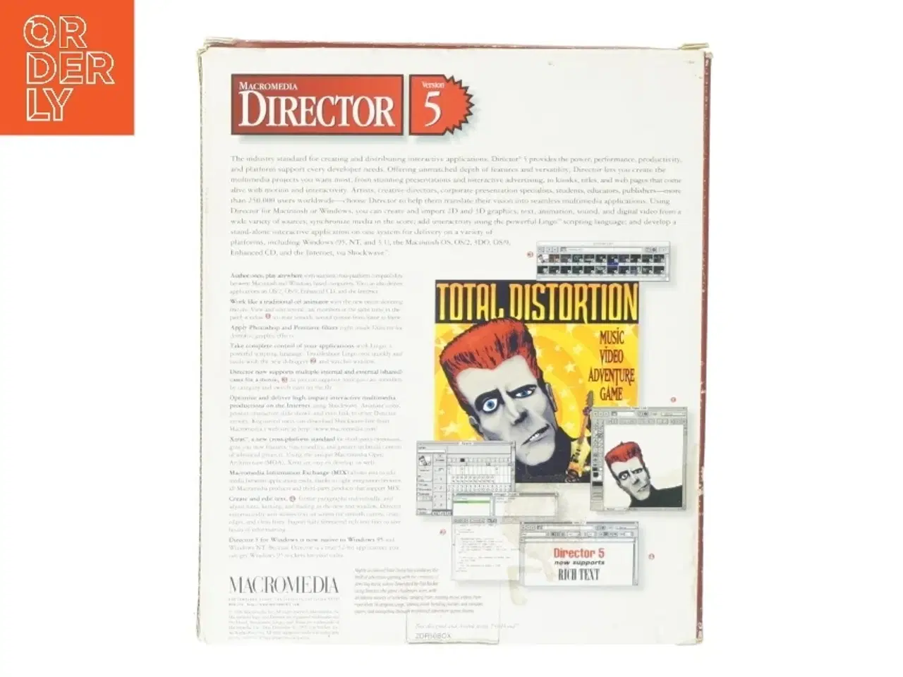 Billede 3 - Director 5 fra Shockwave (str. 25 x 8 x 20 cm)