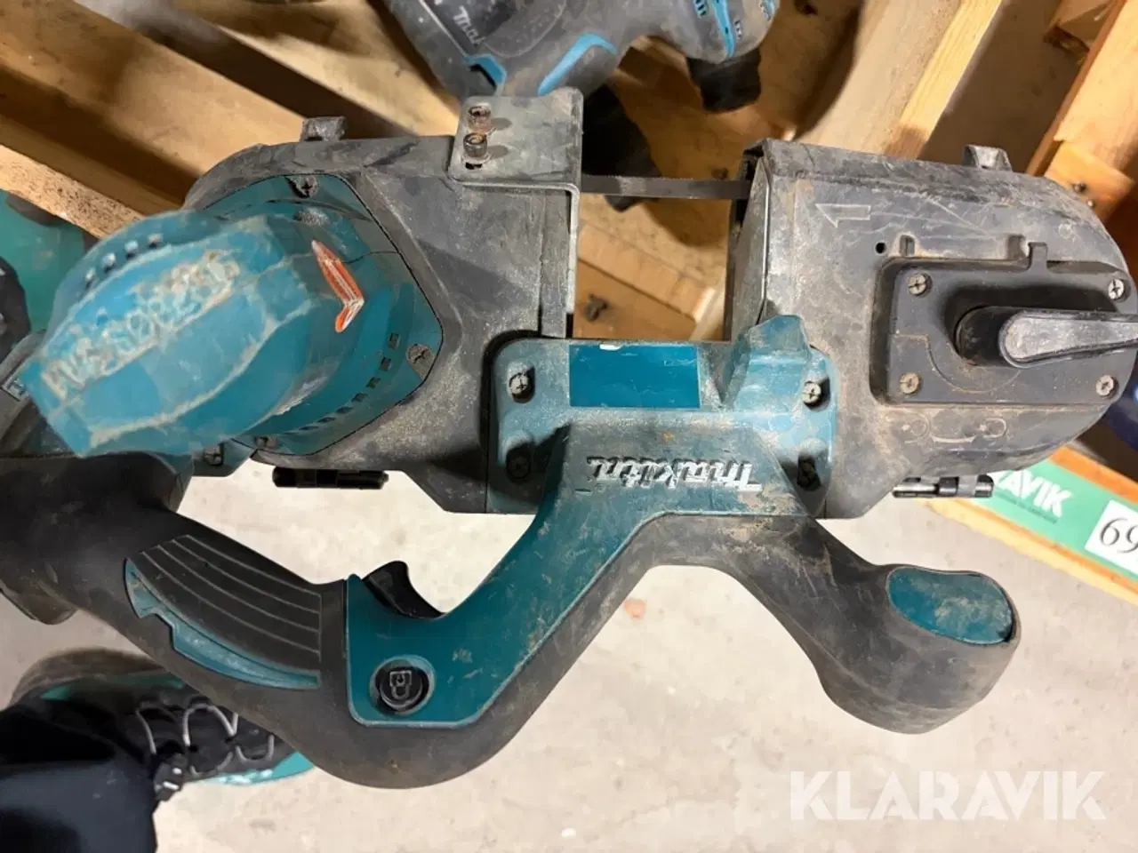 Billede 9 - Værktøj Makita 6 maskiner med 3 lamper, 3 batterier og 1 oplader