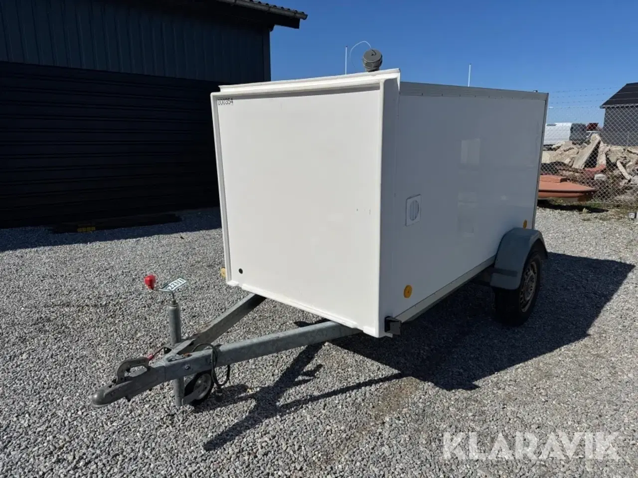 Billede 1 - Lukket toilet-/badvogn på trailer Scanvogn WC-Flex