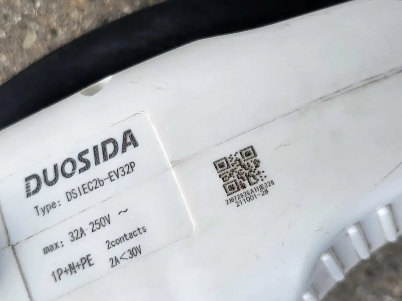 Billede 2 - Ladekabel til elbil 