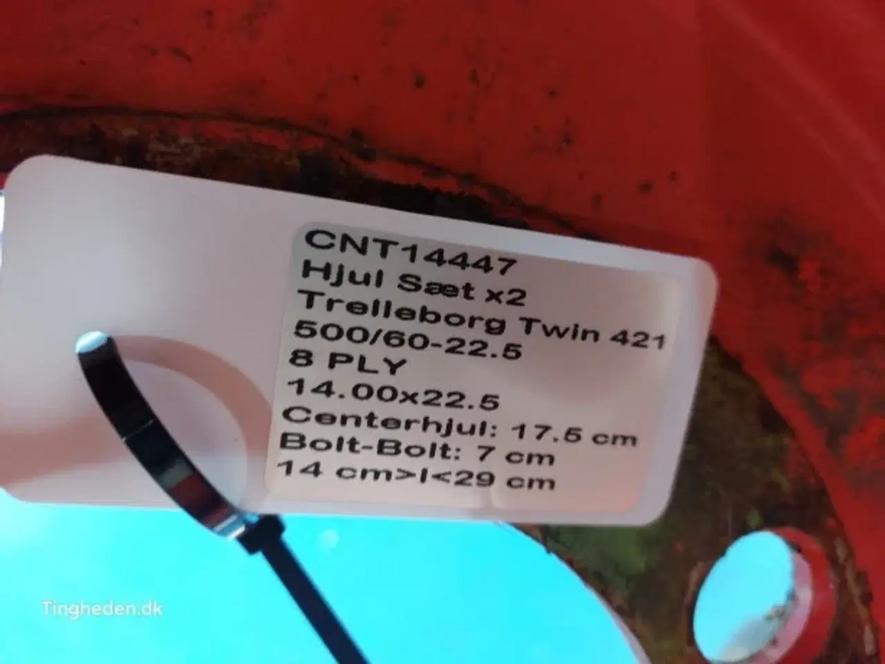 Billede 20 - 22.5" 500/60-22.5 Sæt