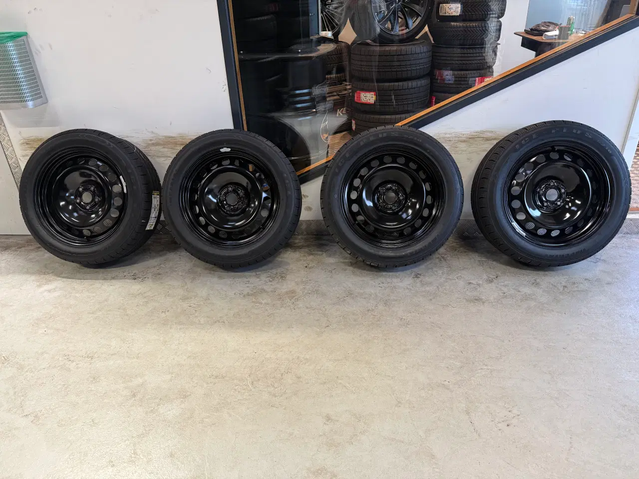 Billede 5 - 19” stålfælge med nye imperial vinterdæk