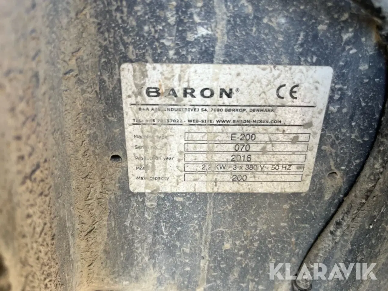 Billede 5 - Blander Baron E-200