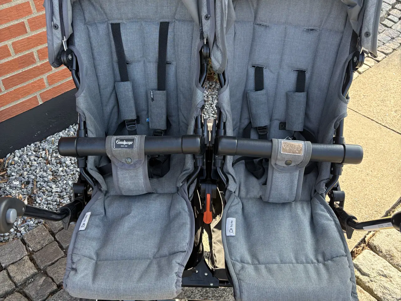 Billede 8 - Emmaljunga double viking 735 inkl fodposer/regnsla