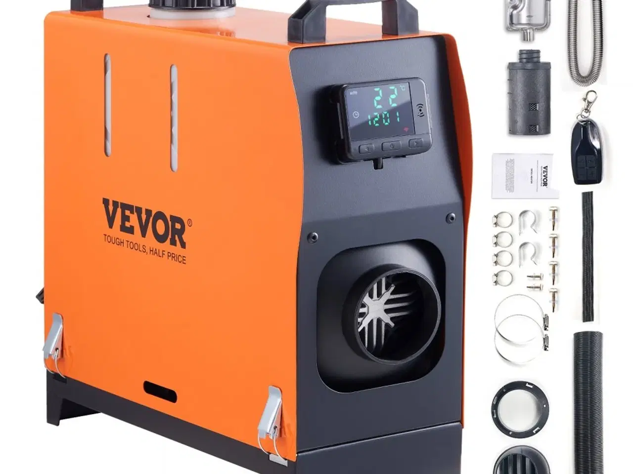 Billede 1 - VEVOR 5 kW Alt-i-et Dieselfyr – Kompakt Kinafyr