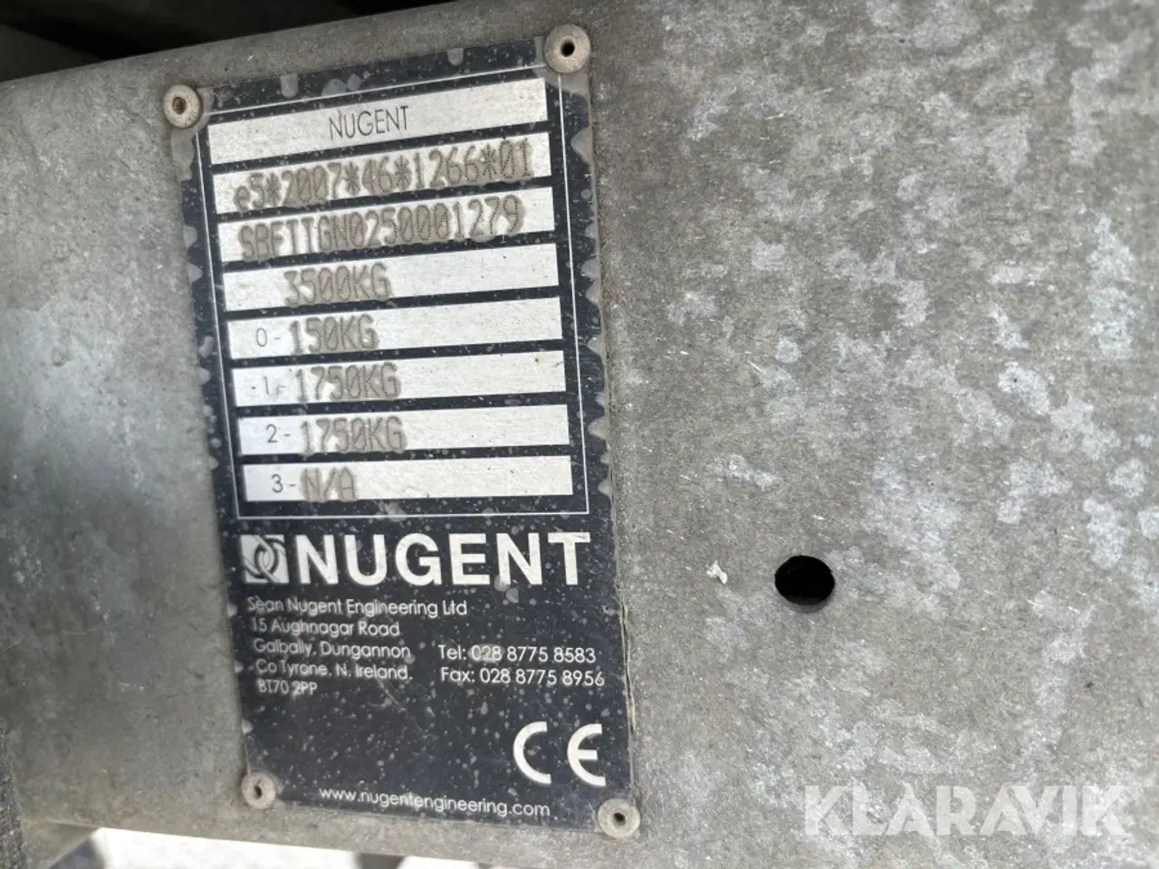 Billede 8 - Tip trailer  til personbiler Nugent KFG35