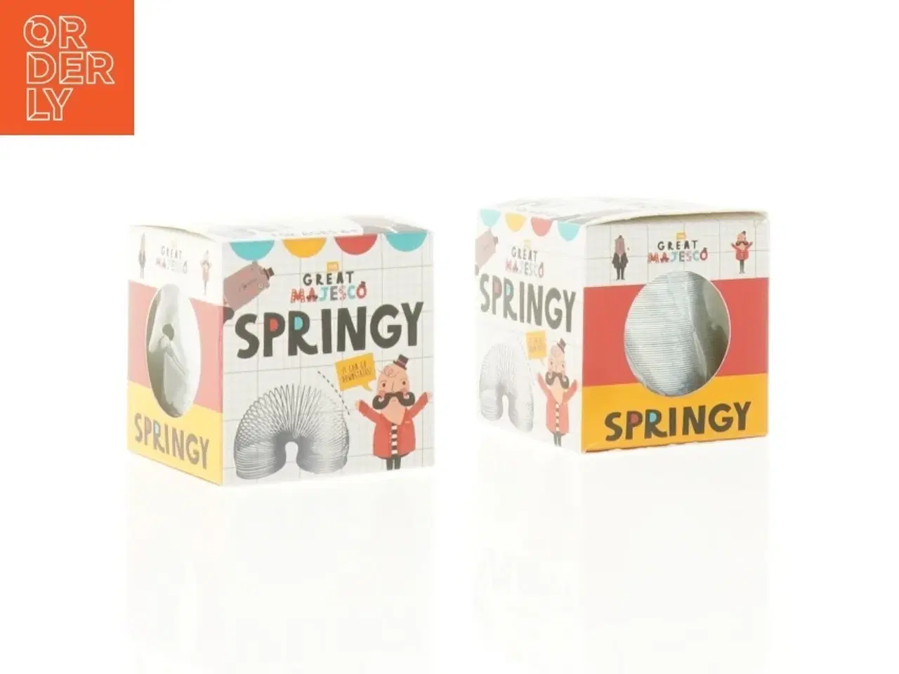 Billede 1 - Great Majesco 'Springy' fjederlegetøj fra Great Majesco (str. Ø, 6,5 cm)