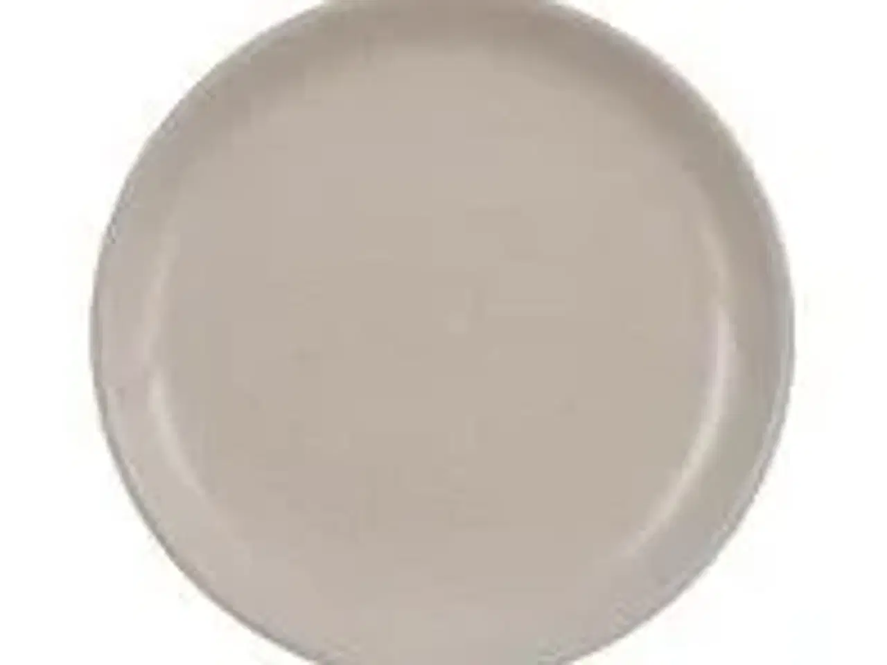 Billede 1 - 36 stk. Tallerken stentøj råhvid 160 mm Rustik