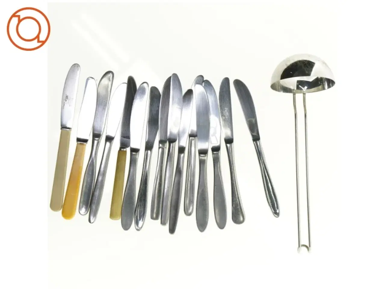 Billede 1 - Suppeske og knive (str. 29 x 6 cm)