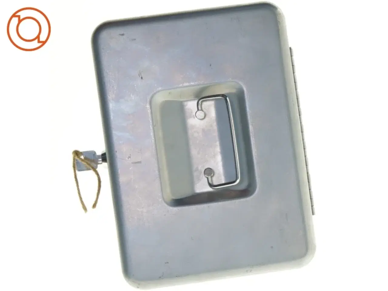 Billede 9 - Pengekasse med nøgle (str. 25 x 17 x 8 cm)