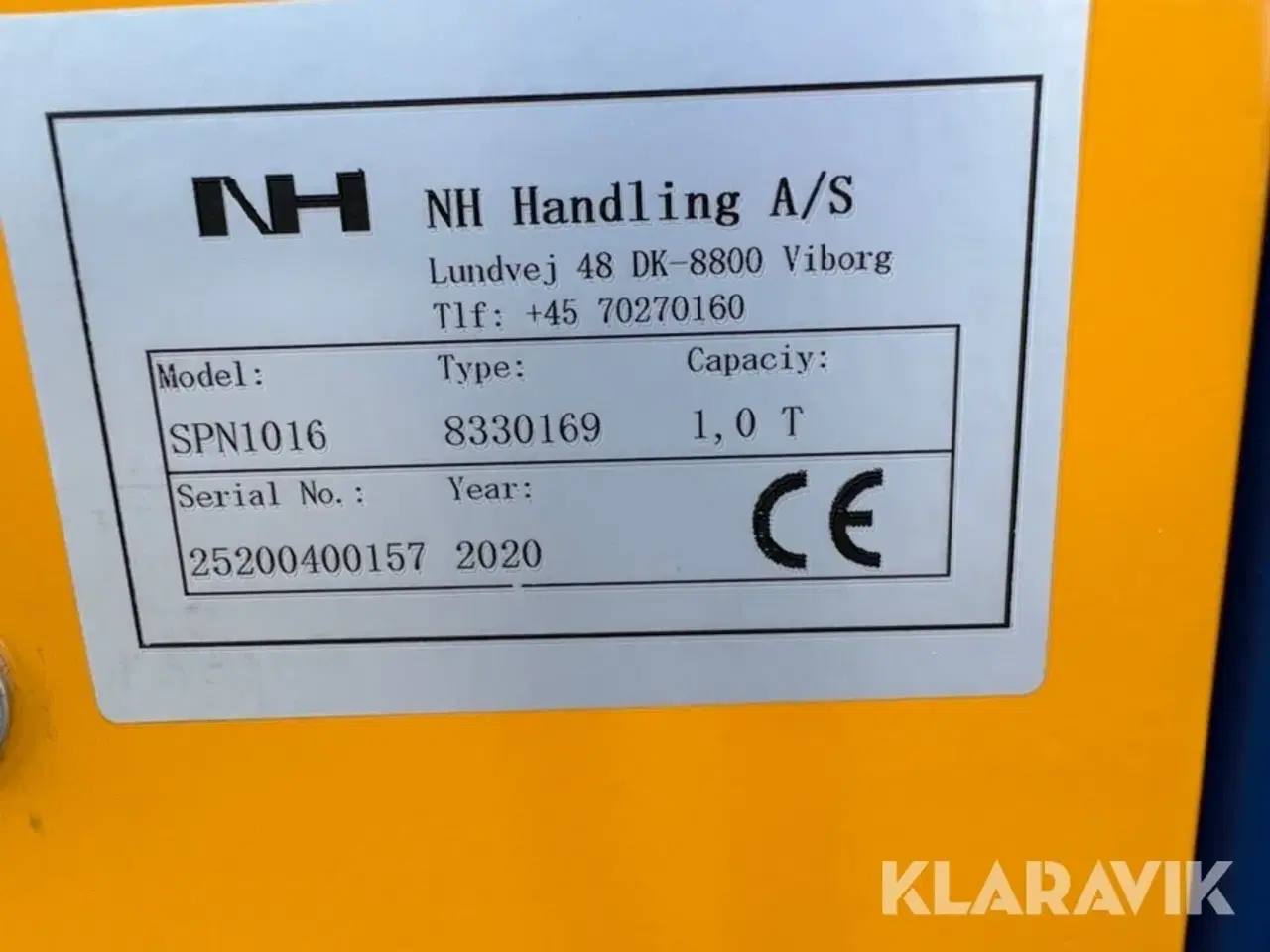 Billede 5 - Palleløfter elektrisk NH Handling A/S Ergolift