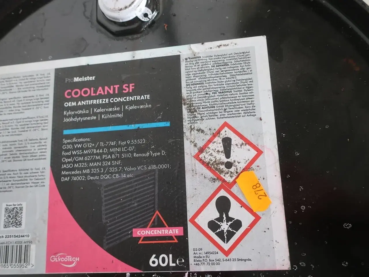 Billede 2 - Ca. 50 liter kølervæske