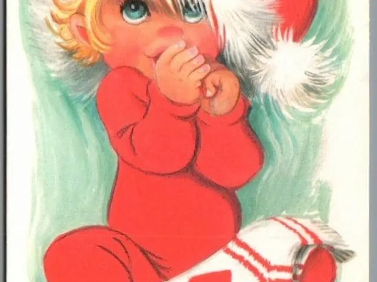 Billede 1 - Illa - Glædelig Jul - Printed in Denmark 151 d00 316 - Postkort - Brugt