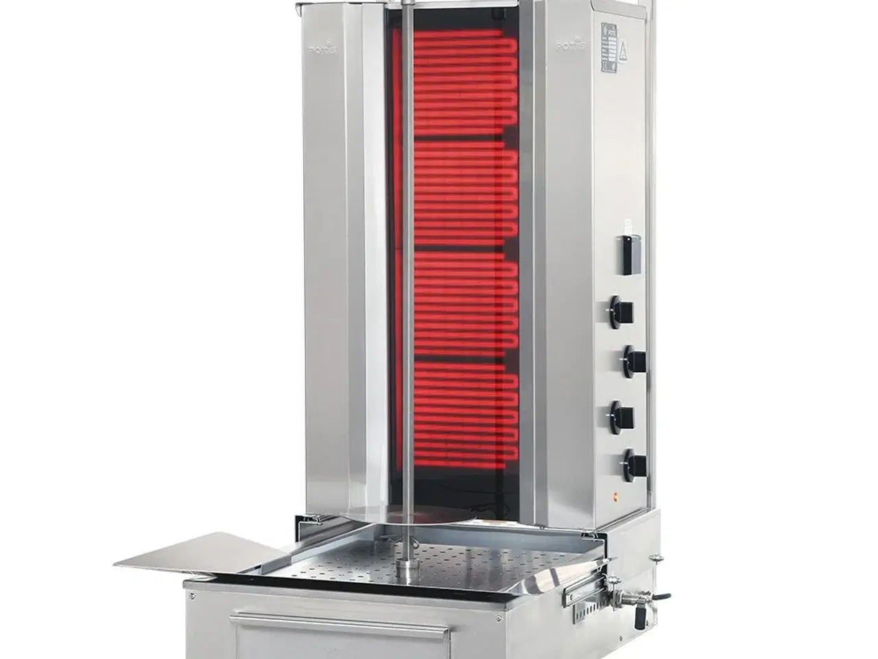 Billede 1 - Kebab & Shawarma grill til el – 70 kg kød