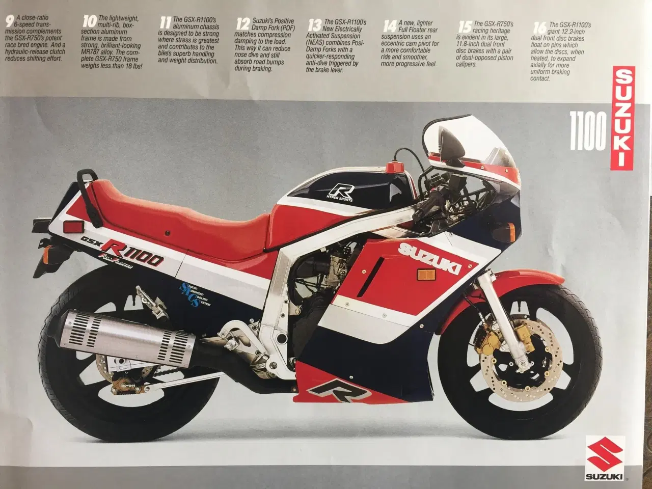 Billede 5 - Paknings sæt til Suzuki GSXR 1100 1986