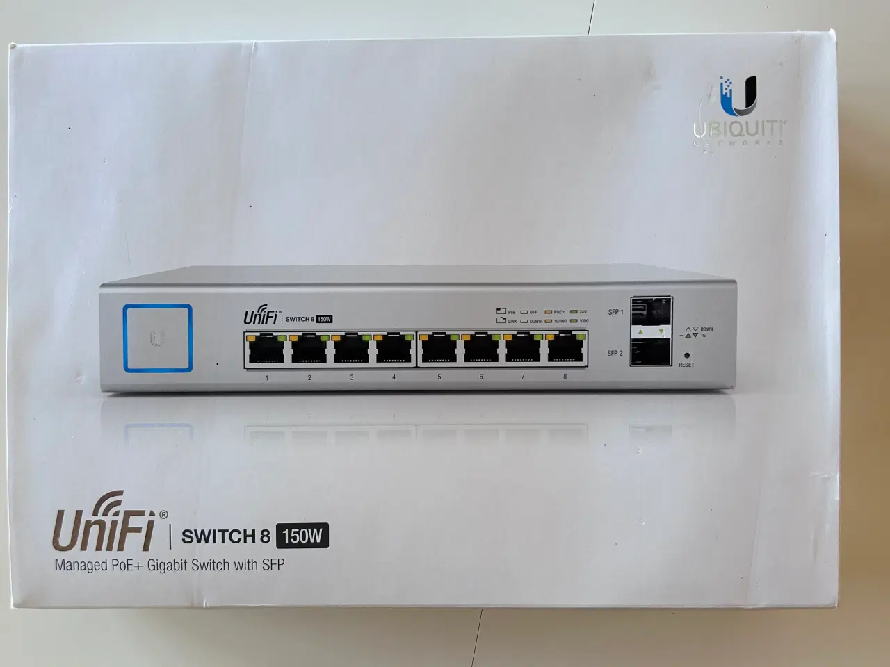 Billede 2 - Ubiquiti Unifi Switch 8 poe 150W