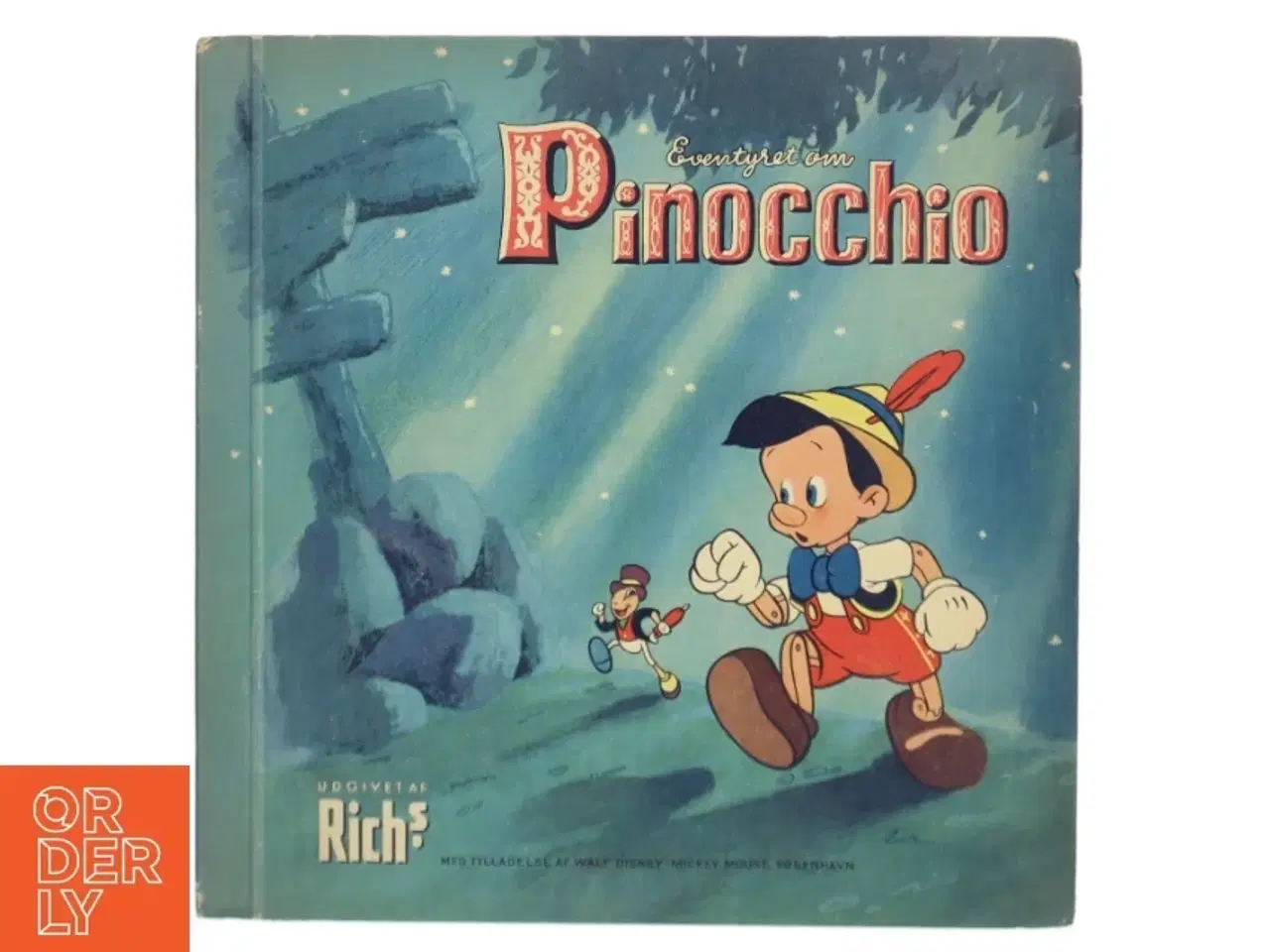 Billede 1 - Gammel Pinocchio bog