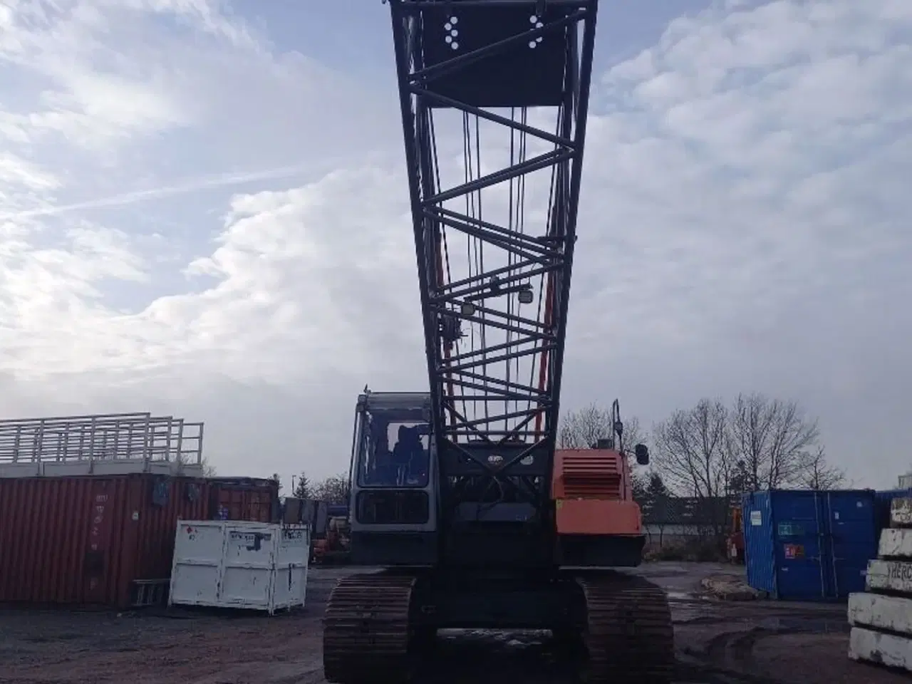 Billede 2 - Hitachi CX550  Gittermast Bæltekran