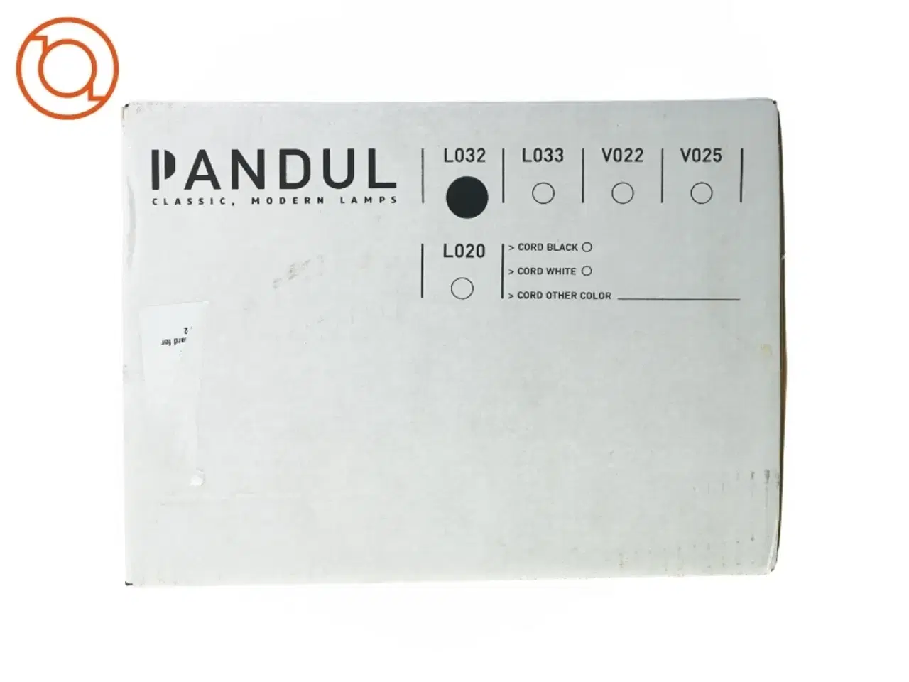 Billede 1 - Jørgen Gammelgaard lampe for Pandul, Tip Top 2 Pendel fra Pandul (str. 19,5 cm)
