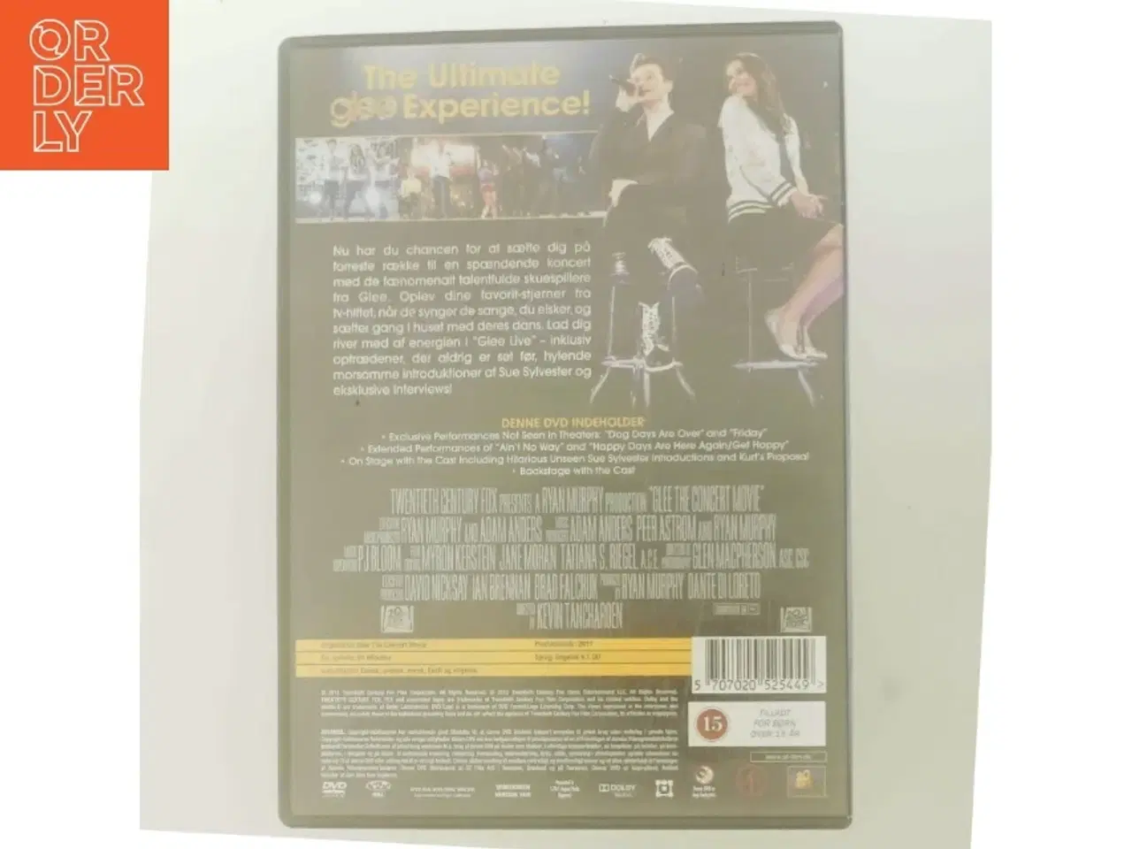 Billede 3 - Glee - The Concert Movie med Skuespillere fra Glee serien (DVD)