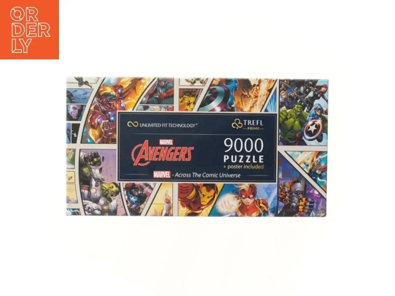 Billede 1 - Marvel Avengers 9000-brikkers puslespil fra Trefl Prime (str. 9000 brikker 198,6x92,8 cm)
