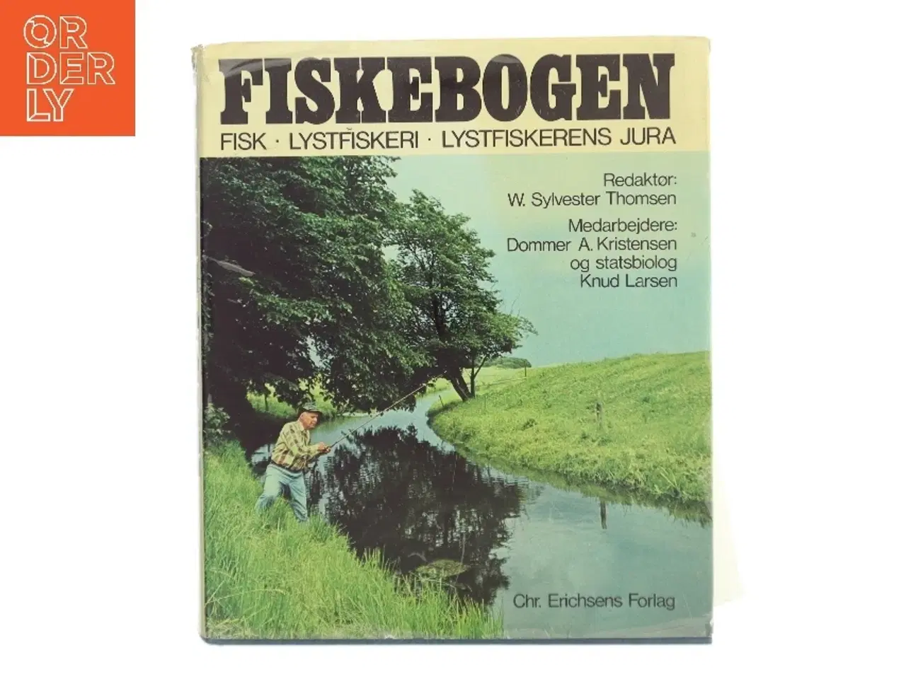 Billede 1 - Fiskebogen af W. Sylvester Thomsen, A. Kristensen, Knud Larsen (Bog)