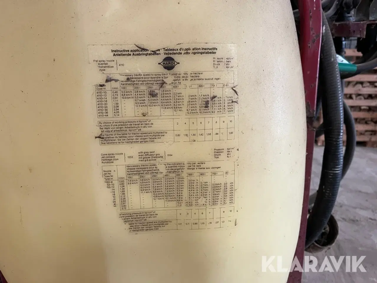 Billede 9 - Marksprøjte Hardy 1301