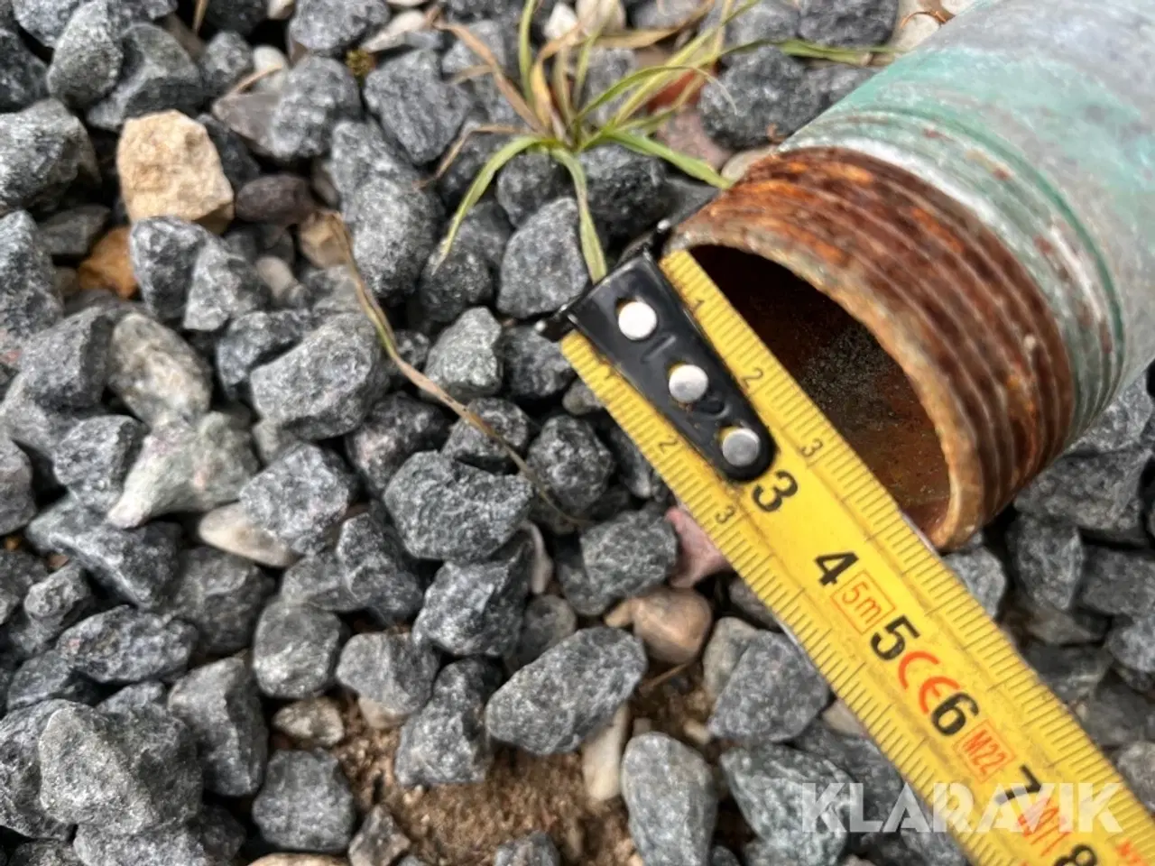 Billede 3 - Vandrør Galvaniseret 1  1/2” (50mm) 2 styk